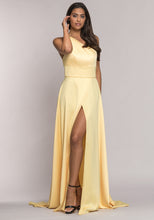 Load image into Gallery viewer, Yellow Evening Dress
