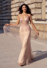 Load image into Gallery viewer, Pink Dotty Prom Dress
