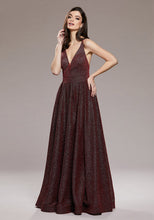 Load image into Gallery viewer, Red Glitter Prom dress
