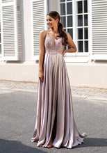 Load image into Gallery viewer, silk evening dress

