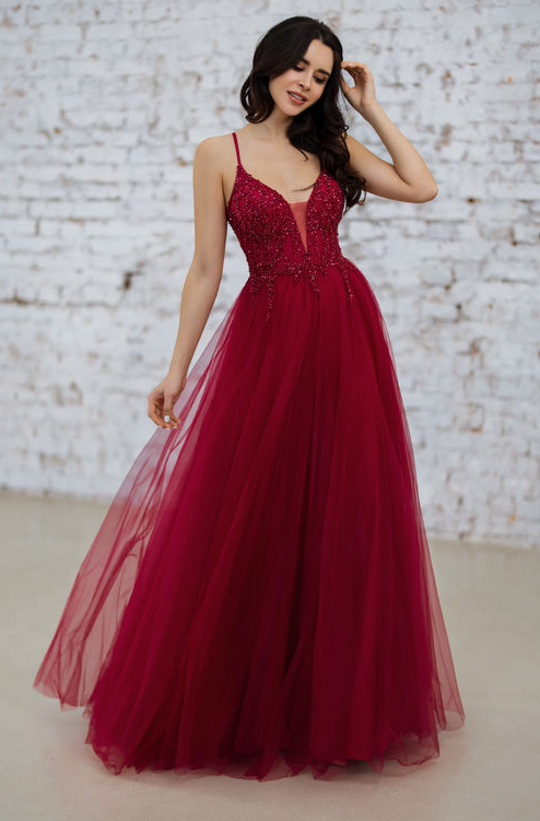 Red Evening & Prom Dress