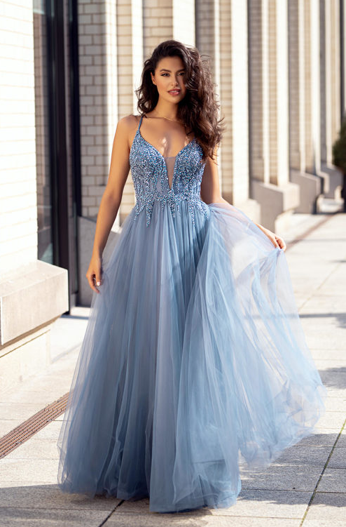 Indigo Evening & Prom Dress