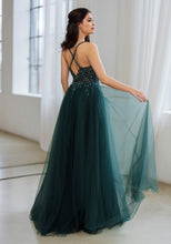 Load image into Gallery viewer, Green prom dress

