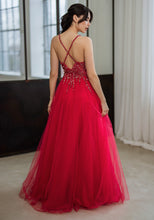 Load image into Gallery viewer, Red prom dress
