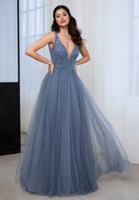 Load image into Gallery viewer, Indigo Evening &amp; Prom Dress
