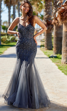 Load image into Gallery viewer, Dark Gray Evening &amp; Prom Dress
