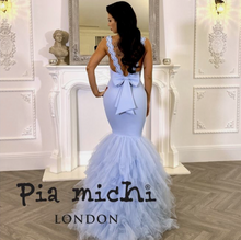 Load image into Gallery viewer, Blue Evening &amp; Prom Dress
