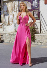 Load image into Gallery viewer, Pink Evening &amp; Prom Dress
