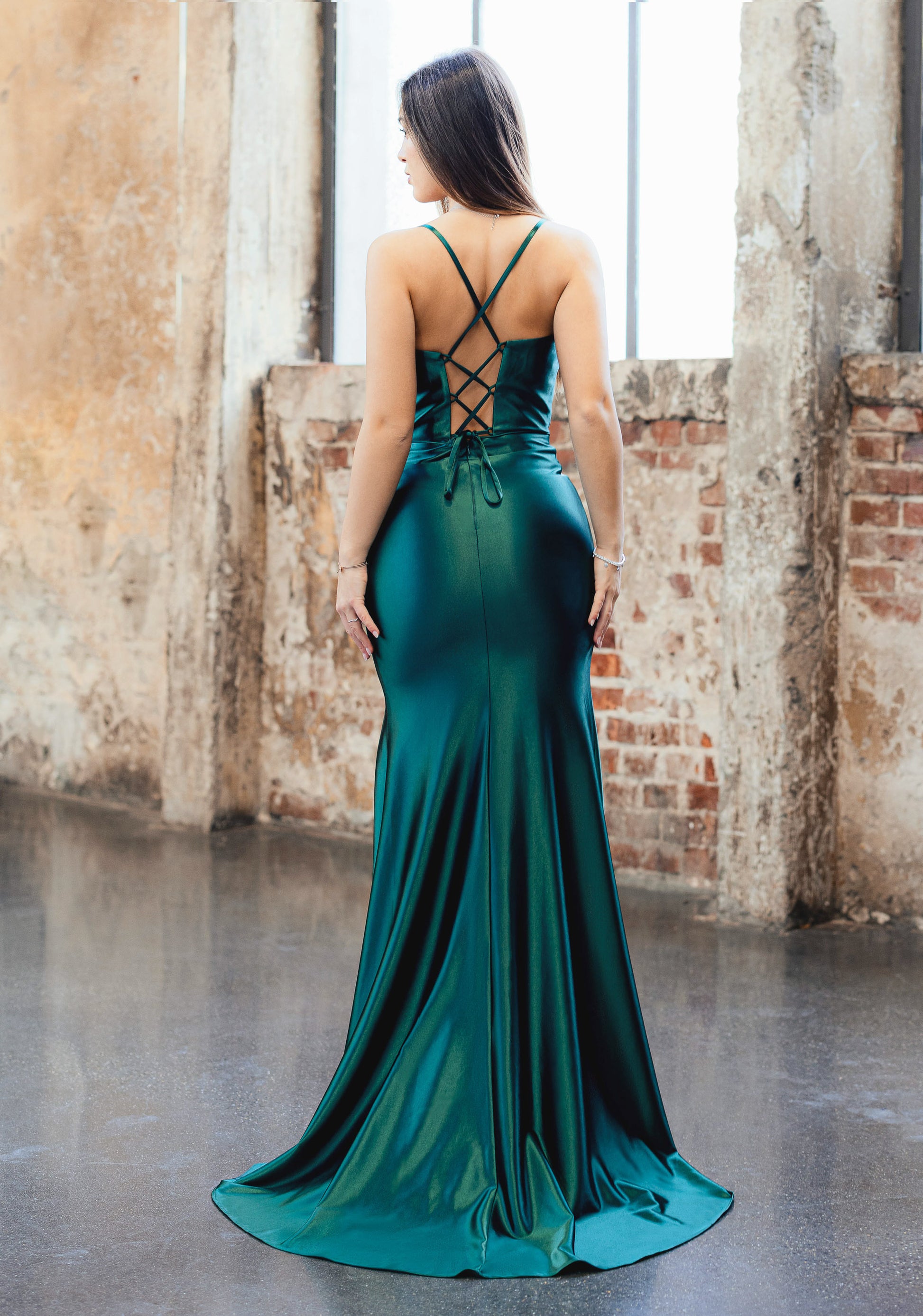 Green Evening & Prom Dress
