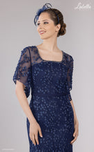 Load image into Gallery viewer, Navy Mother of the Bride outfit

