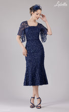 Load image into Gallery viewer, Navy mother of the Bride outfit
