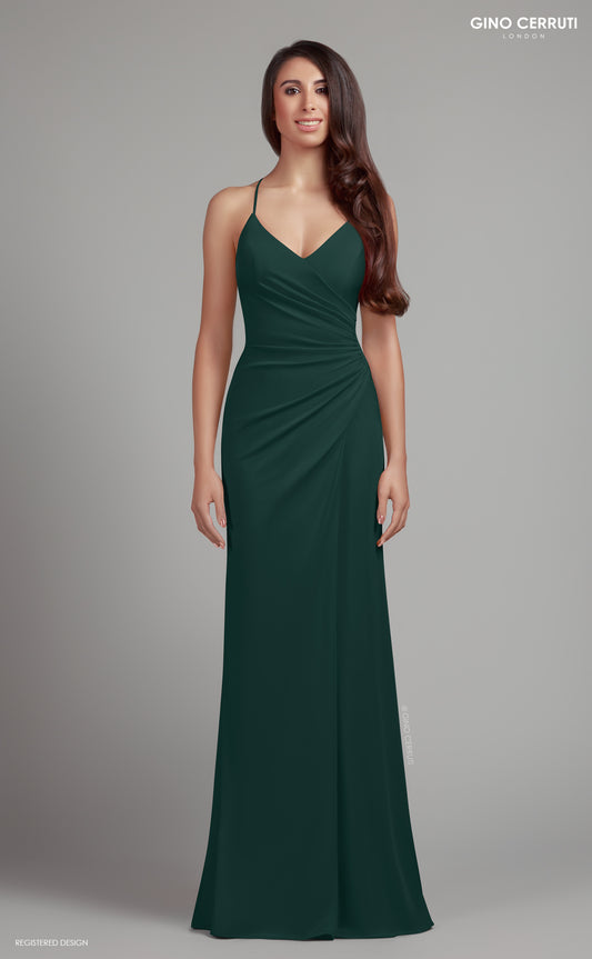 Green Fitted Prom Dress