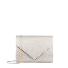 Load image into Gallery viewer, Champagne Glitter Clutch 
