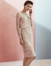 Load image into Gallery viewer, Ivory Beaded mother of the bride and groom outfit 
