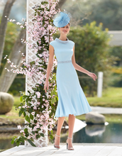Load image into Gallery viewer, Blue Mother of the Bride &amp; Groom Outfit
