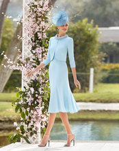 Load image into Gallery viewer, Blue Mother of the Bride &amp; Groom Outfit

