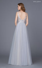 Load image into Gallery viewer, Pale blue prom dress
