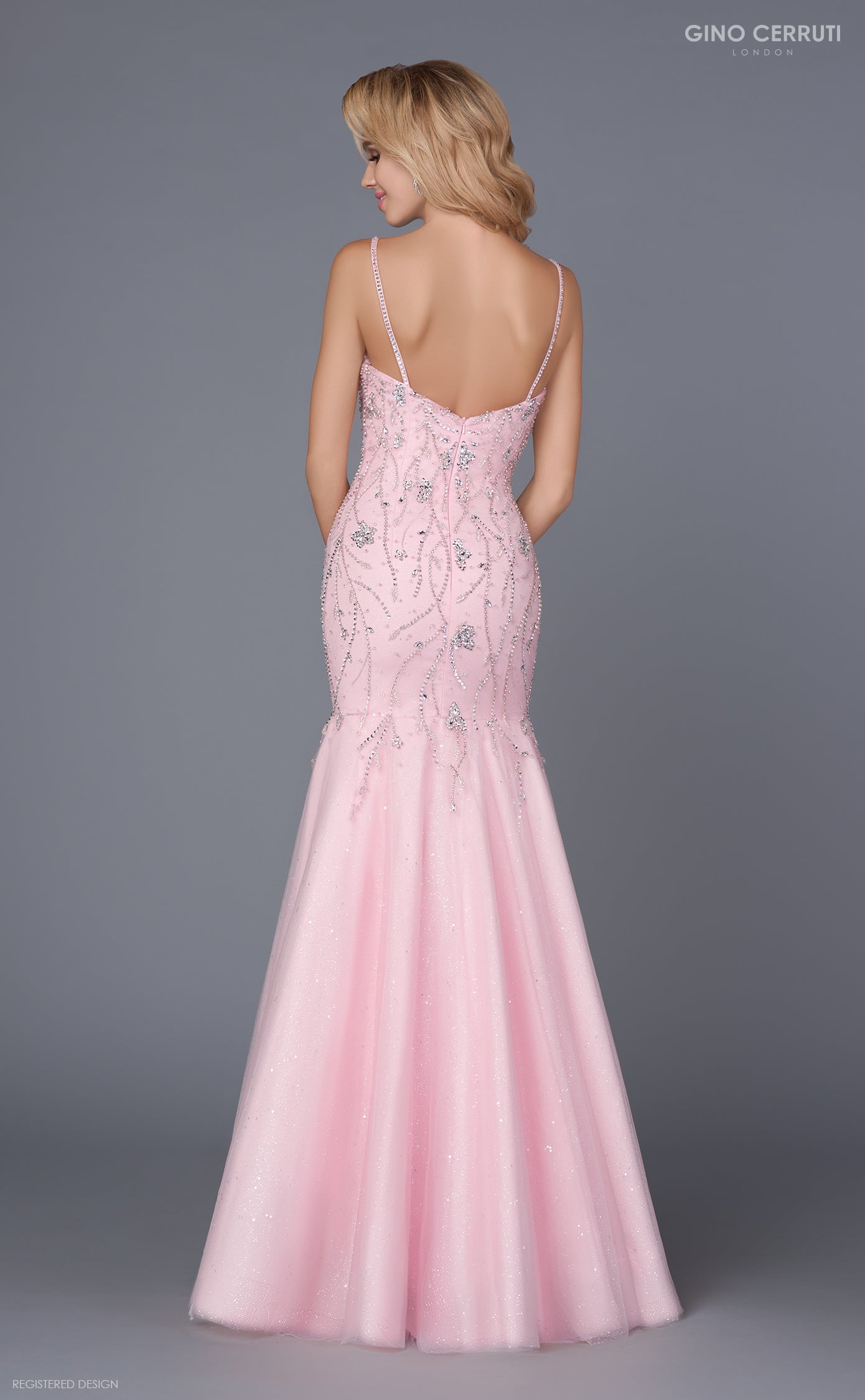 pink prom dress