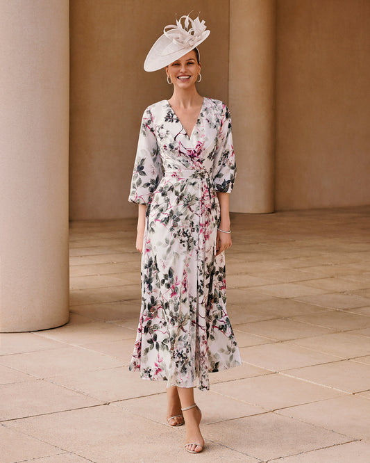 Floral Mother of the bride and groom outfit