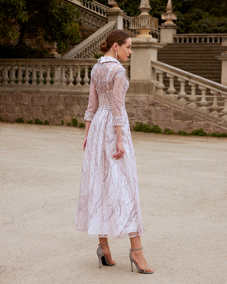 Pink Collared Dress