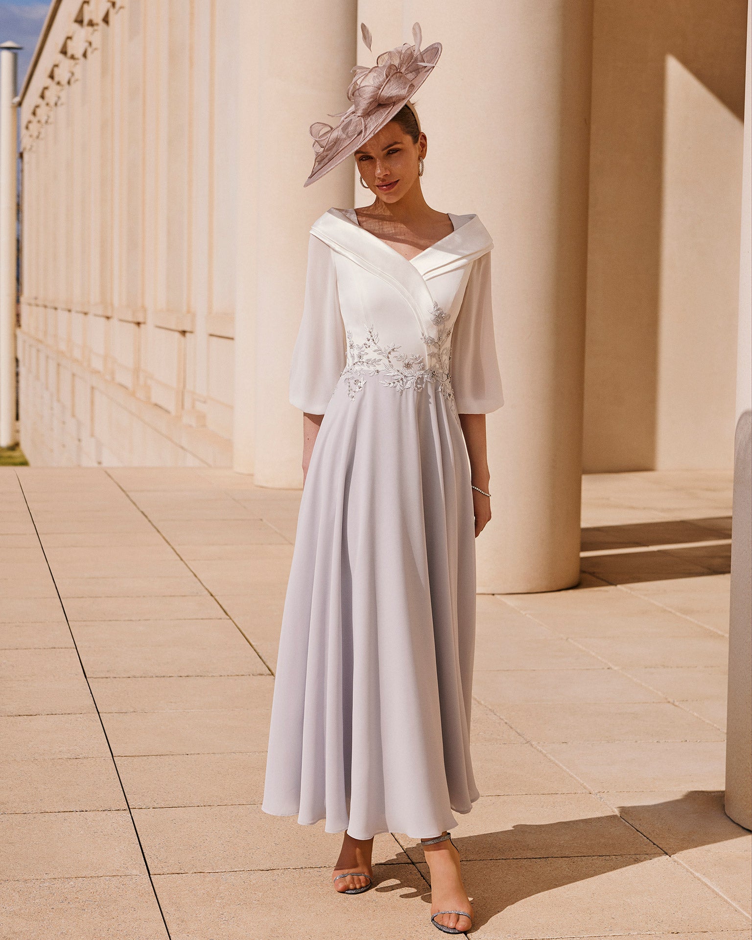 Classic mother of the bride and groom outfit