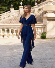 Load image into Gallery viewer, Navy Mother of the Bride Jumpsuit 
