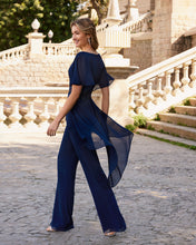 Load image into Gallery viewer, Navy Mother of the Bride Jumpsuit 
