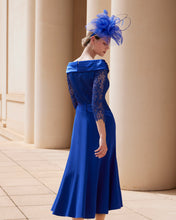 Load image into Gallery viewer, Cobalt Mother of the Bride Dress
