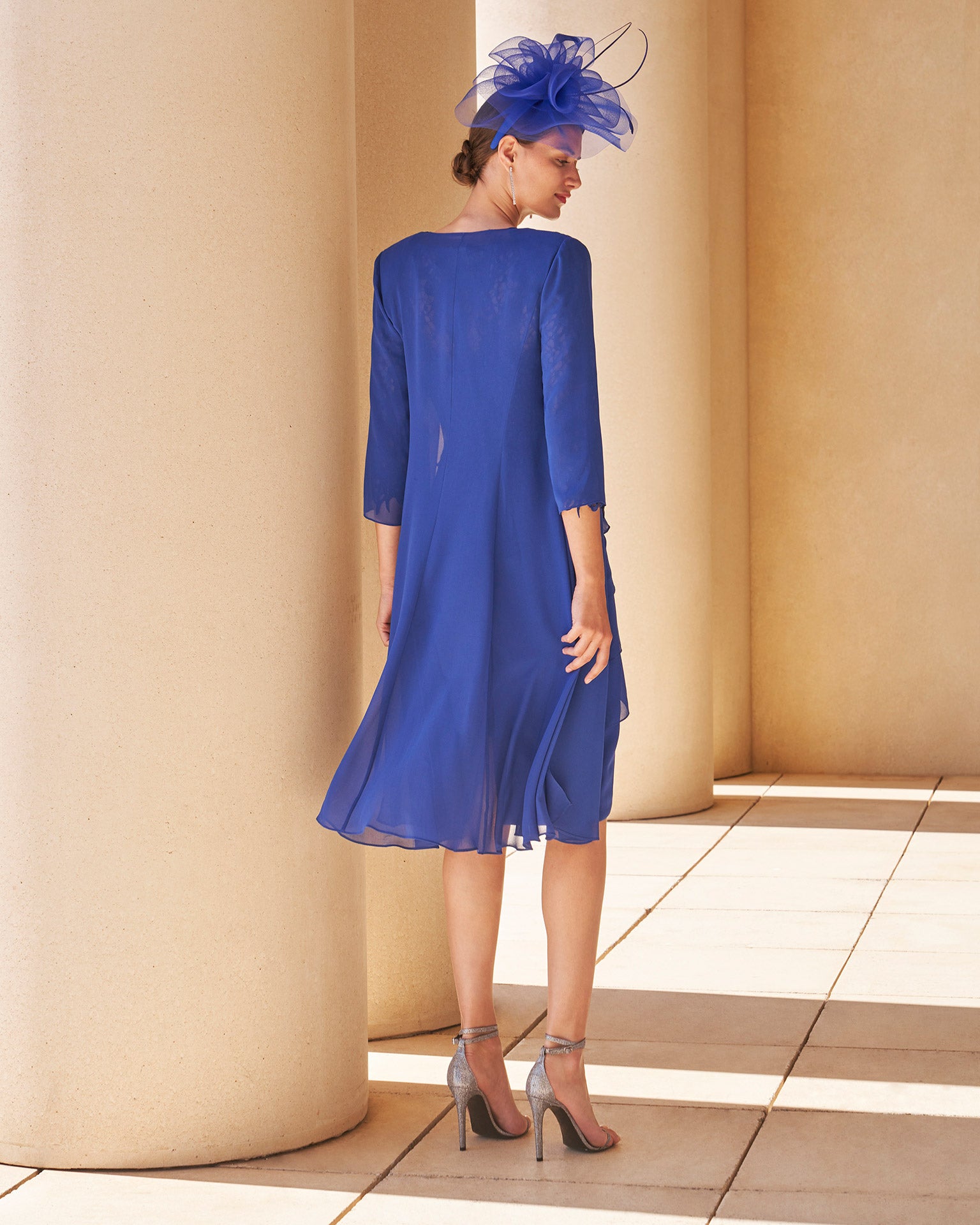 Cobalt Laced Dress