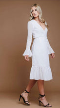Load image into Gallery viewer, White Chevron Dress
