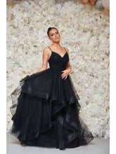 Load image into Gallery viewer, Black prom dress cardiff
