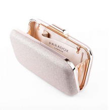 Load image into Gallery viewer, Champagne Glitter Clutch
