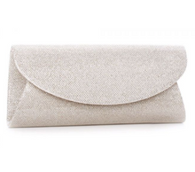 Load image into Gallery viewer, Champagne Glitter Clutch
