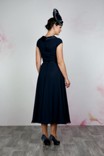 Load image into Gallery viewer, Navy Mother of the Bride &amp; Groom Dress
