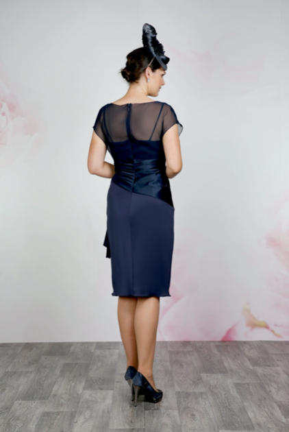 Navy Mother of the Bride & Groom Dress