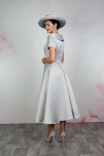 Load image into Gallery viewer, Silver Mother of the Bride &amp; Groom Dress
