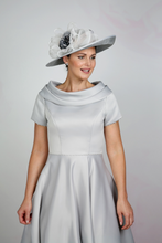 Load image into Gallery viewer, Silver Mother of the Bride &amp; Groom Dress
