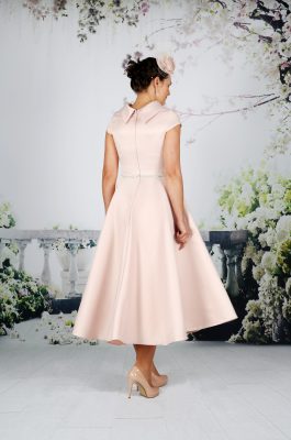 pink mother of the bride dress