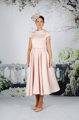 Pink mother of the bride dress