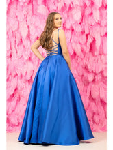 Load image into Gallery viewer, blue prom dress

