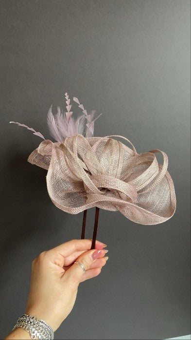 pink designer hat