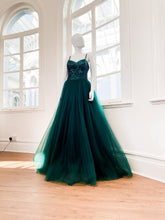 Load image into Gallery viewer, Emerald Green Prom Dress

