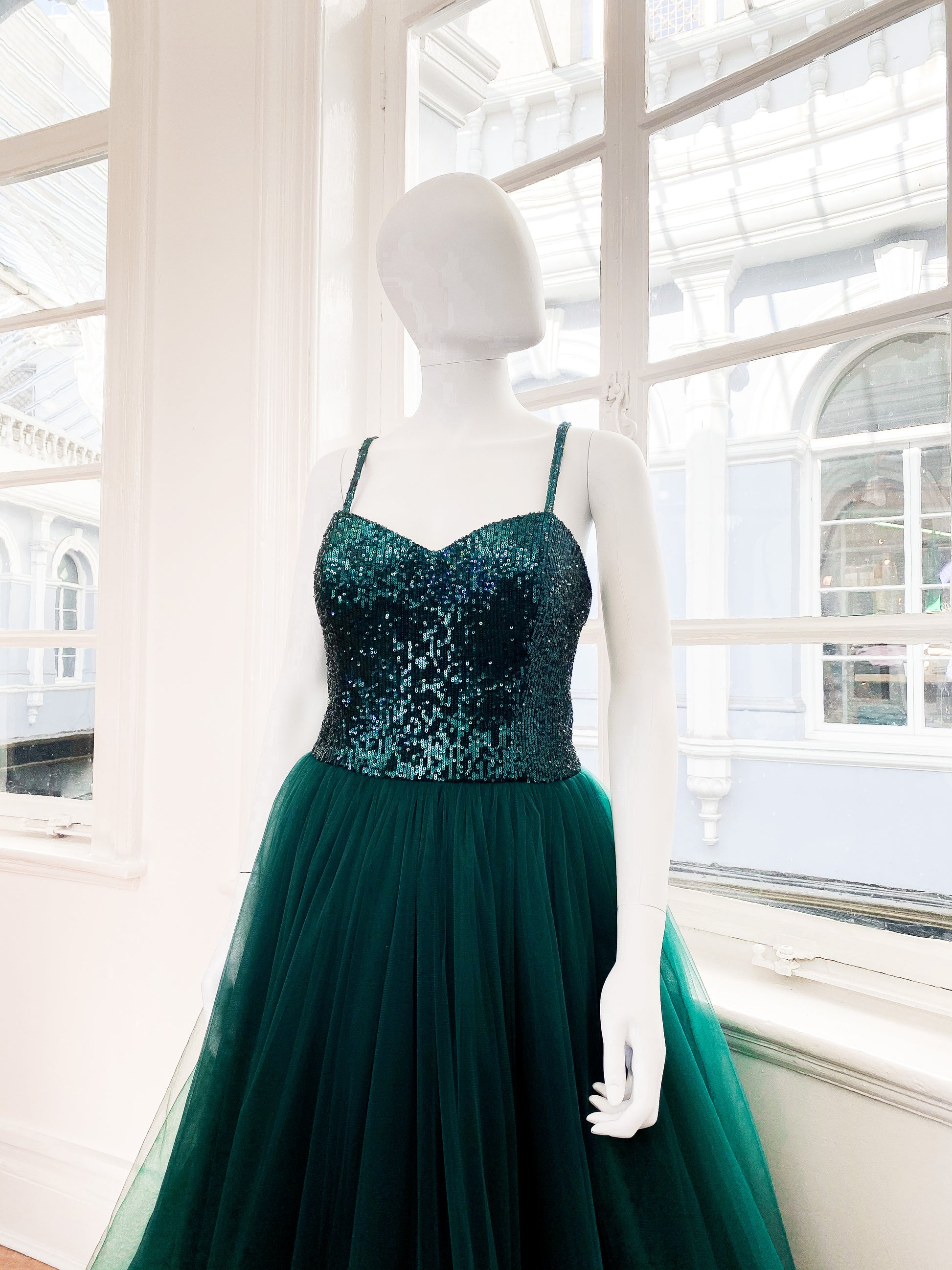 Emerald green Dress