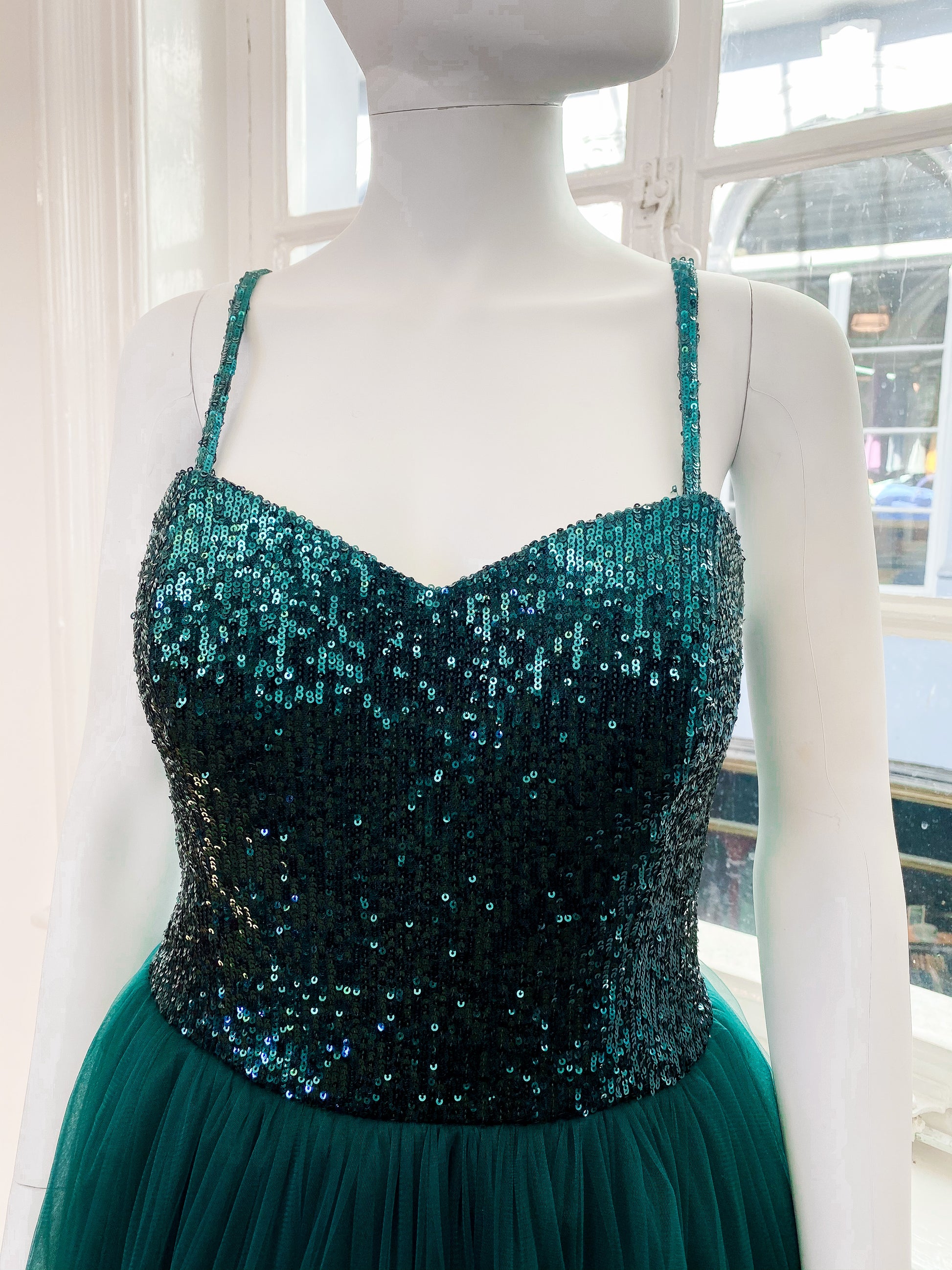 Emerald Green Prom Dress