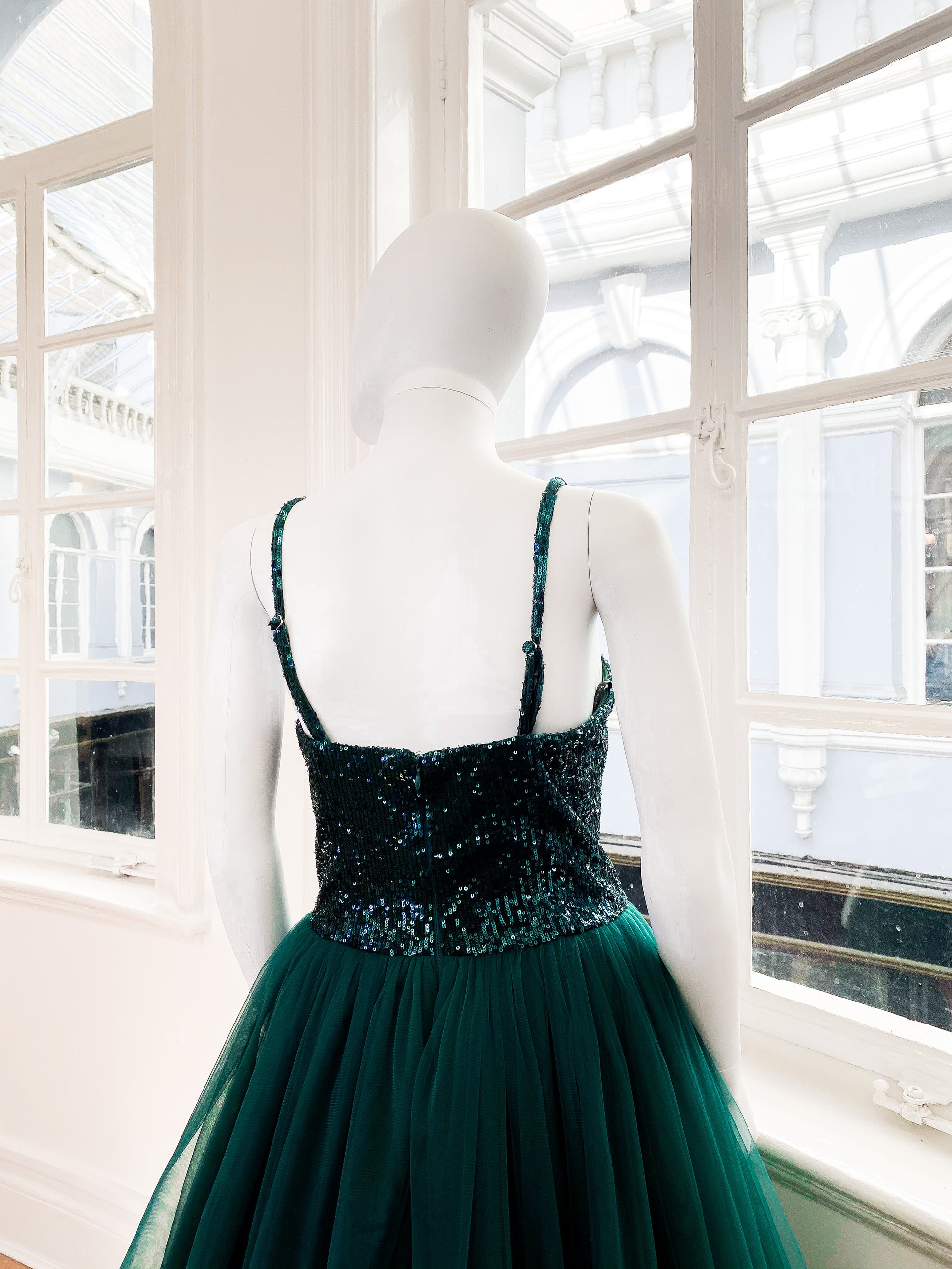 Green Evening Dress 