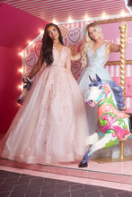 Load image into Gallery viewer, pink prom dress
