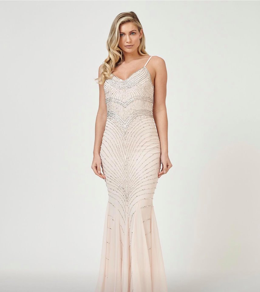 Neela | Lace & Beads | Occassion Wear Dress