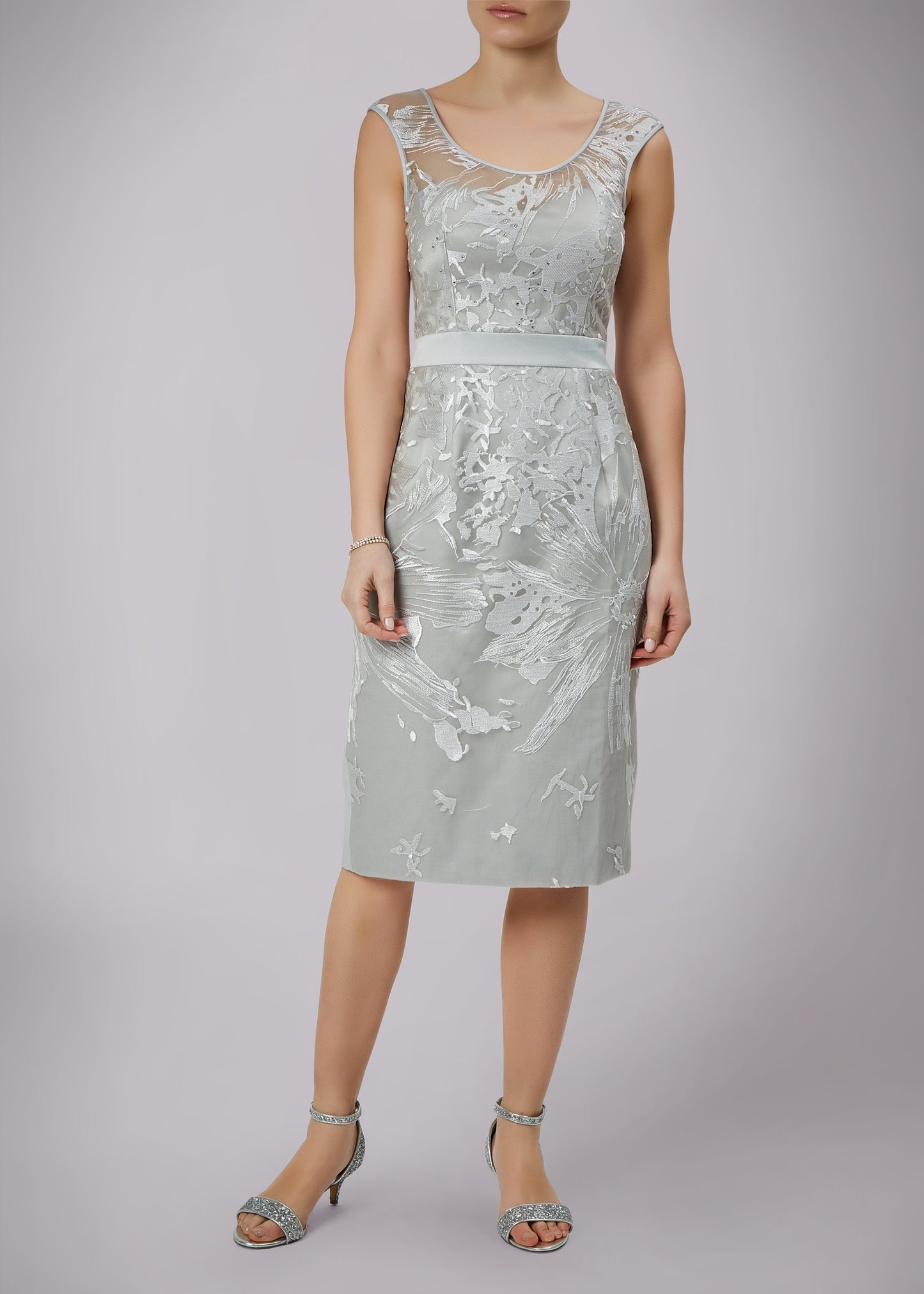 silver mother of the bride and groom outfit