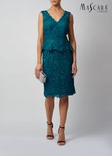 Load image into Gallery viewer, Teal mother of the bride outfit
