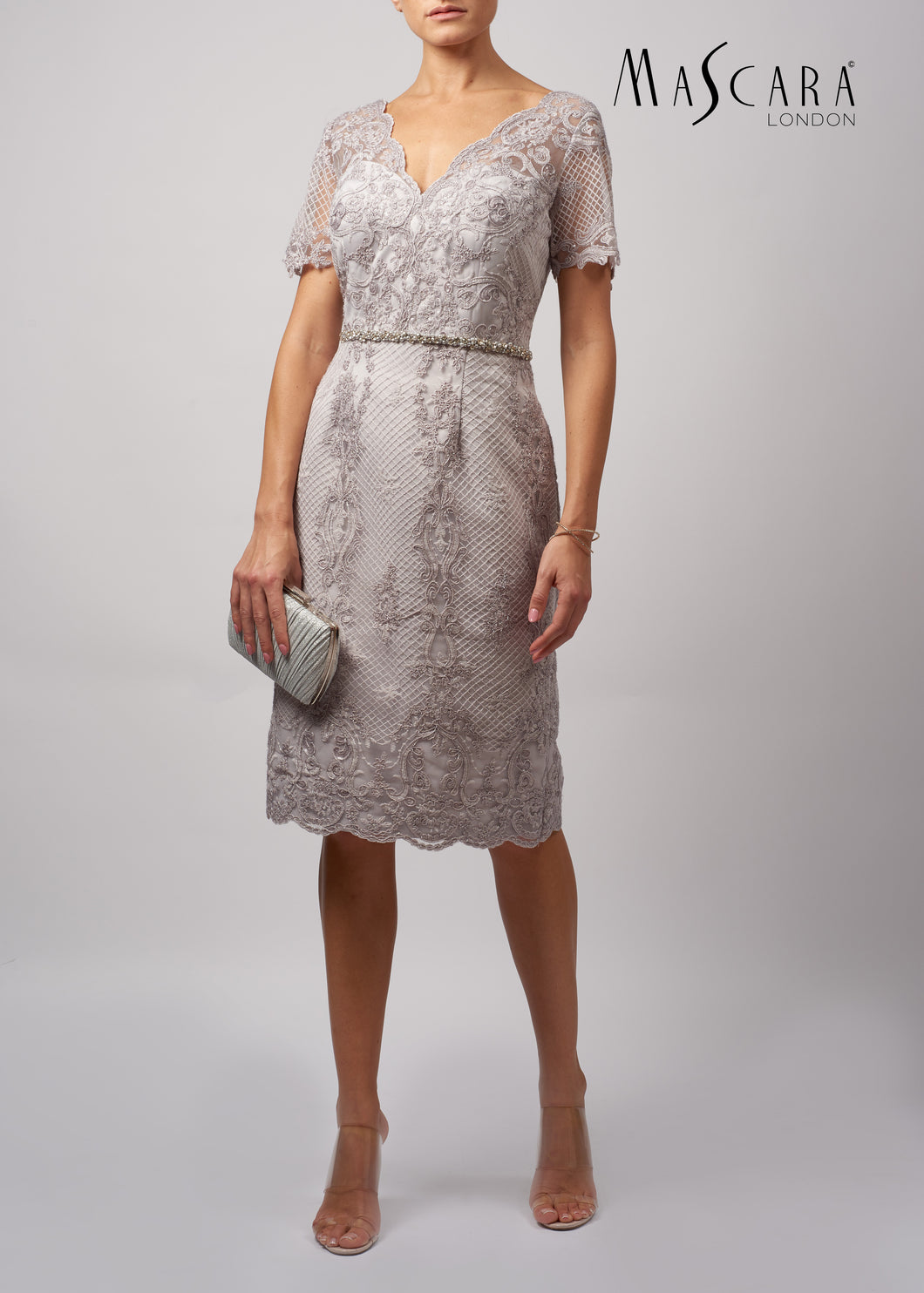 Taupe Mother of the Bride and Groom Outfit